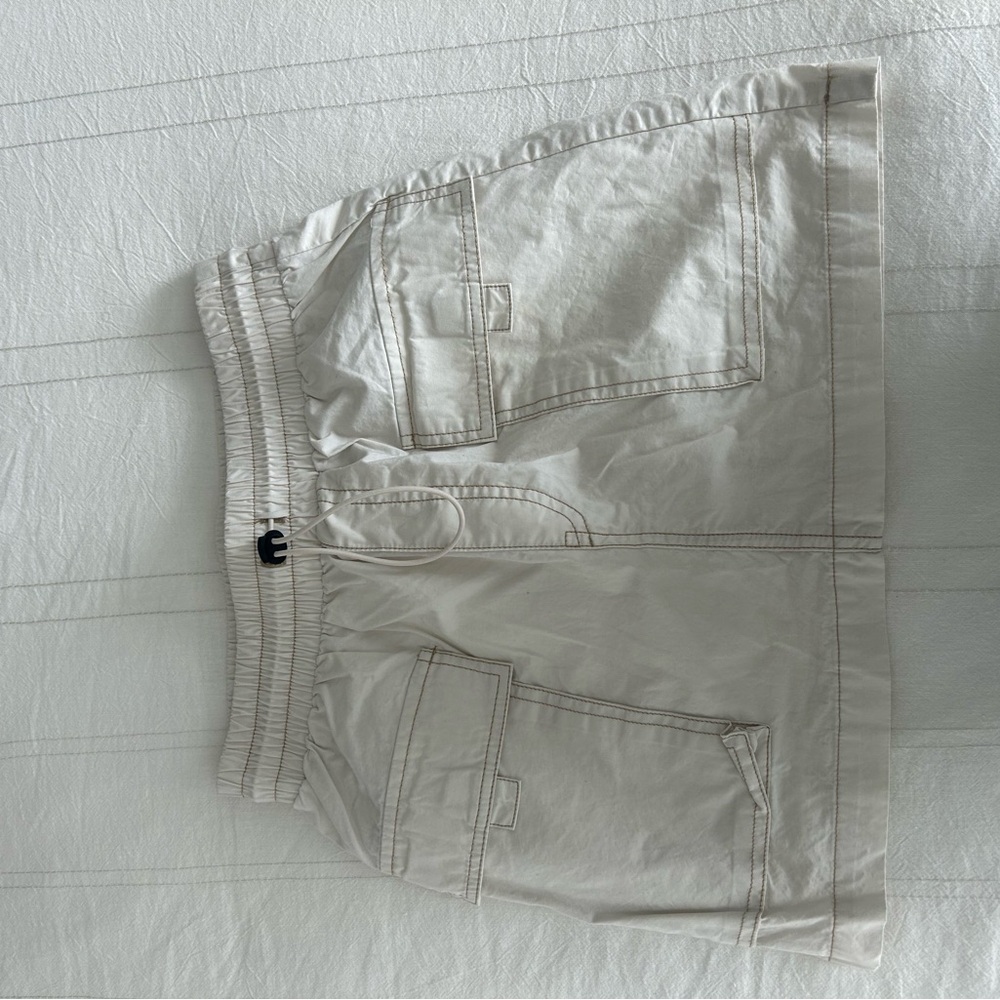 Wild Fable Cream Elastic Waist Skirt